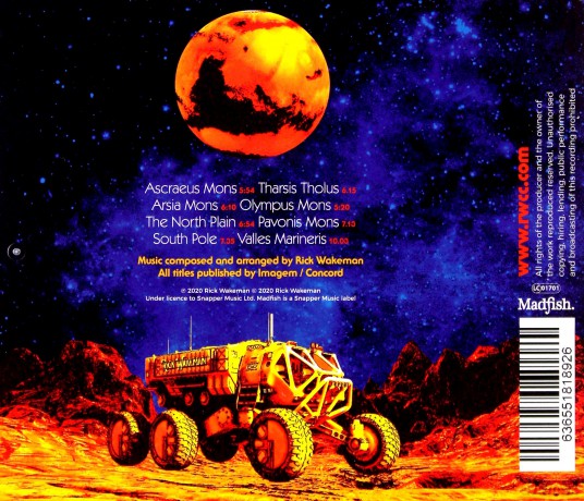 Rick Wakeman: The Red Planet [CD]