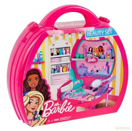 Barbie Zestaw fryzjer w walizce