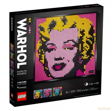 LEGO Art Marilyn Monroe Andyego Warhola (31197) [KLOCKI]