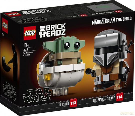 LEGO Star Wars BH Mandalorianin i dziecko [KLOCKI]