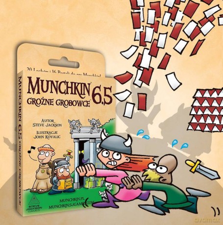Munchkin 6,5 Groźne Grobowce dodatek [GRA]