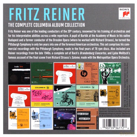 Fritz Reiner: Fritz Reiner - The Complete Columbia Album Collection [14CD]