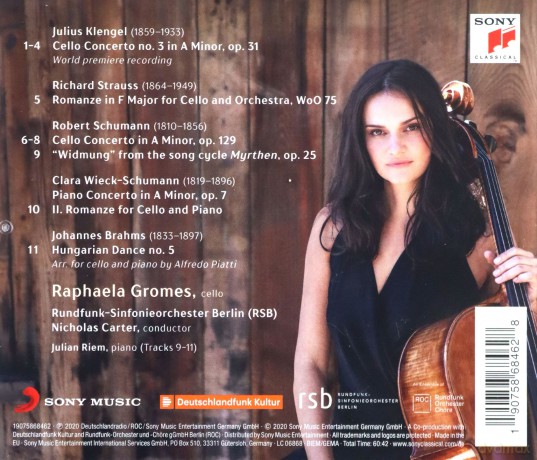 Raphaela Gromes: Klengel, Schumann: Romantic Cello Concertos [CD]