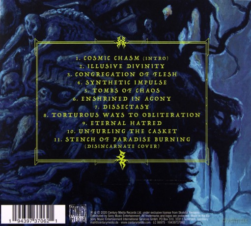 Skeletal Remains: The Entombment Of Chaos (digipack) [CD]
