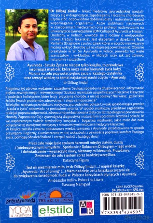 Ayurveda Sztuka Życia - Dilbag Jindal [KSIĄŻKA]
