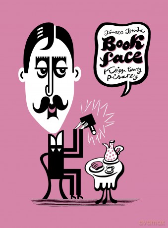 Bookface. Księga twarzy pisarzy - Tomasz Broda [KOMIKS]