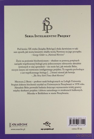 Czarna skrzynka Darwina. Biochemiczne wyzwanie dla ewolucjonizmu - Michael J. Behe [KSIĄŻKA]