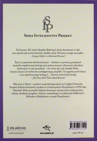 Czarna skrzynka Darwina. Biochemiczne wyzwanie dla ewolucjonizmu - Michael J. Behe [KSIĄŻKA]