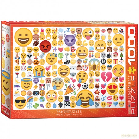 EUROGRAPHICS 1000 el. Emoji jaki masz nastrój [PUZZLE]