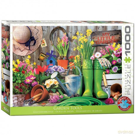 EUROGRAPHICS 1000 el. Narzędzia ogrodnicze [PUZZLE]