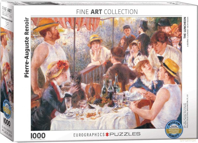 EUROGRAPHICS 1000 el. Obiad Renoir [PUZZLE]