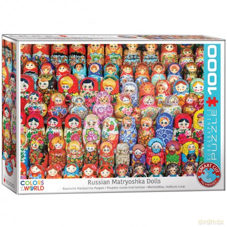 EUROGRAPHICS 1000 el. Rosyjskie lalki [PUZZLE]
