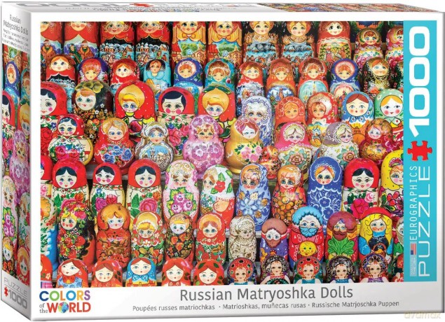 EUROGRAPHICS 1000 el. Rosyjskie lalki [PUZZLE]