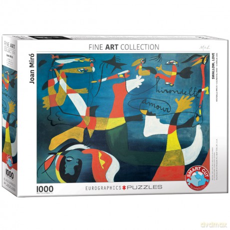 EUROGRAPHICS 1000 el. Swallow Love [PUZZLE]