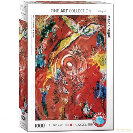 EUROGRAPHICS 1000 el. Triumf muzyki Chagalla [PUZZLE]