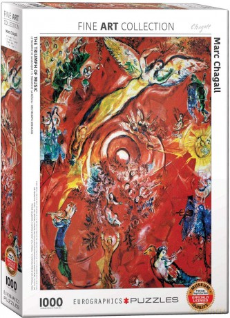 EUROGRAPHICS 1000 el. Triumf muzyki Chagalla [PUZZLE]