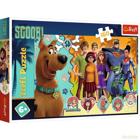 TREFL 160 el. Scooby doo w akcji [PUZZLE]