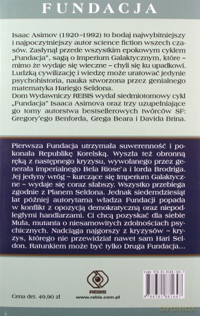 Fundacja i imperium. Fundacja (Tom 7) - Isaac Asimov [KSIĄŻKA]