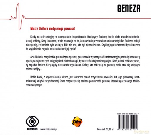 Geneza - Robin Cook [AUDIOBOOK]
