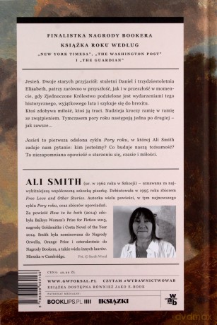 Jesień. Pory roku (Tom 1) - Ali Smith [KSIĄŻKA]