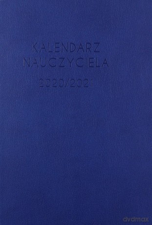Kalendarz Nauczyciela 2020/2021 A5 DNS ciemno niebieski [KALENDARZ]