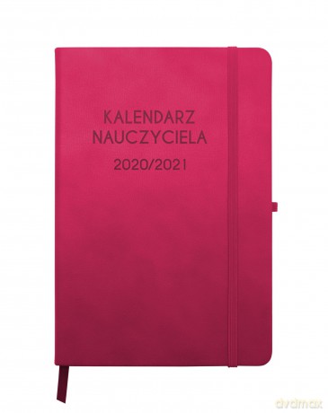 Kalendarz Nauczyciela 2020/2021 A5 DNS różowy [KALENDARZ]