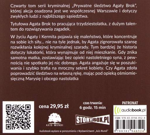 Katastrofalny błąd. Prywatne śledztwo Agaty Brok (Tom 4) - Iwona Wilmowska [AUDIOBOOK]