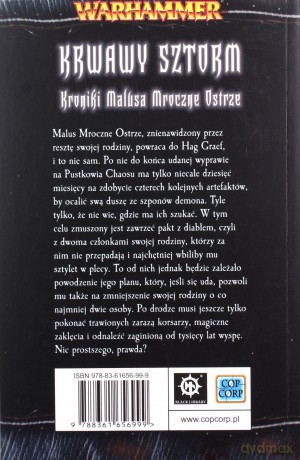 Krwawy Sztorm. Kroniki Malusa Darkblade'a - Dan Abnett, Mike Lee [KSIĄŻKA]
