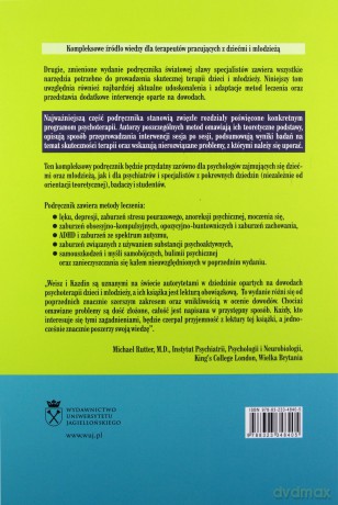 Metody w psychoterapii dzieci i młodzieży oparte na dowodach [KSIĄŻKA]
