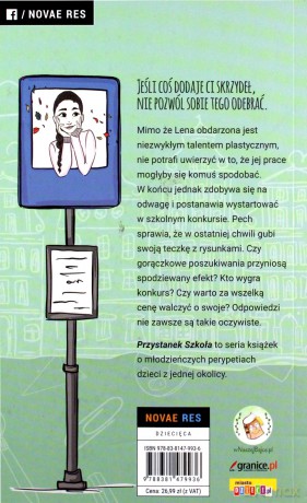 Przystanek szkoła. Lena, teczka i niezwykła nagroda - Karolina Kwaśnik [KSIĄŻKA]
