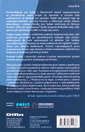 Psychoedukacja w terapii uzależnienia od alkoholu. Scenariusze zajęć. Część 1 - Robert Modrzyński [KSIĄŻKA]