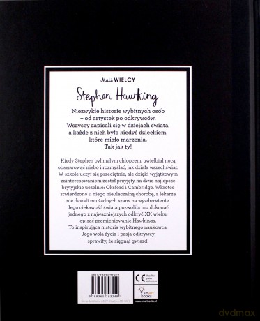 Stephen Hawking. Mali wielcy - Maria Isabel Sanchez Vegara [KSIĄŻKA]