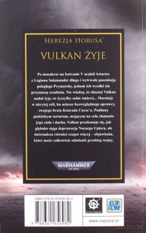 Vulkan żyje. Herezja Horusa - Nick Kyme [KSIĄŻKA]