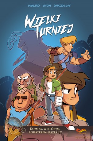 Wielki turniej. Komiksy paragrafowe [KOMIKS]