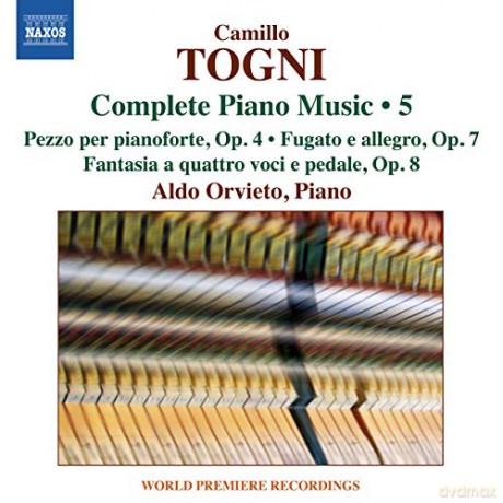 Aldo Orvieto: Camillo Togni: Complete Piano Music. Vol. 5 [CD]