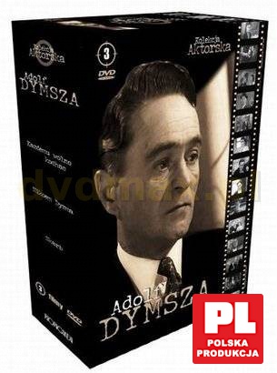 Adolf Dymsza - Kolekcja Aktorska:Każdemu wolno kochać / Skarb / Nikodem Dyzma BOX [3DVD]