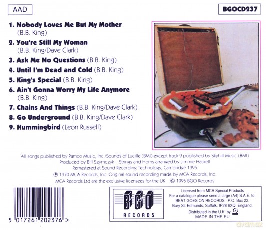 B.B. King: Indianola Mississipi Seeds [CD]