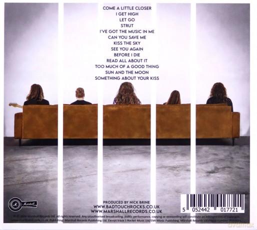 Bad Touch: Kiss The Sky [CD]
