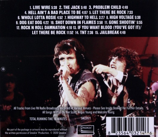 AC/DC: Live Classics With Bon Scott [CD]