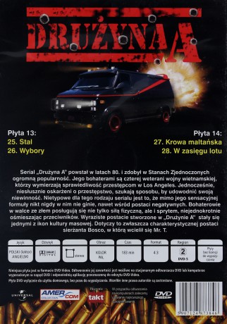 Drużyna A cz. 07 (odcinki 25-28) [2DVD]