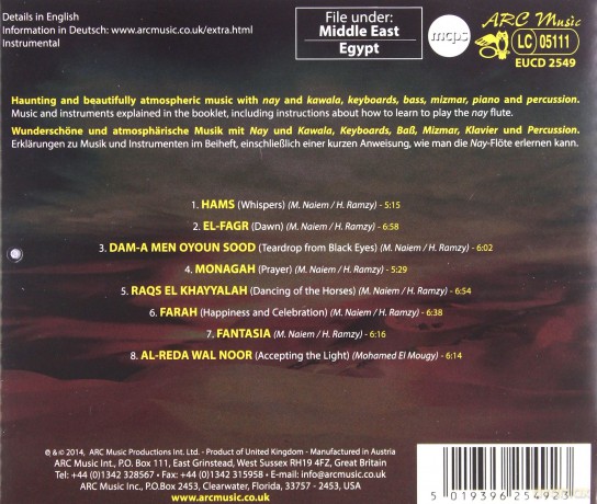Mohamed Naiem: Master Of The Arabian Flute [CD]