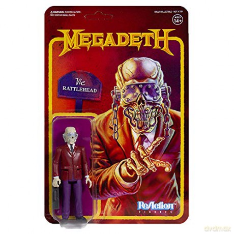 Megadeth: Megadeth Vic Rattlehead Reaction Figure