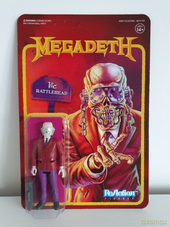 Megadeth: Megadeth Vic Rattlehead Reaction Figure