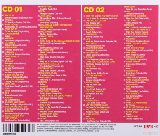 Summer Deephouse Megamix 2020 [2xCD]