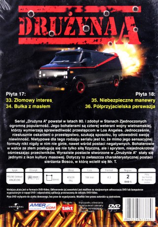 Drużyna A cz. 09 (odcinki 33-36) [2DVD]