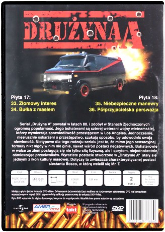 Drużyna A cz. 09 (odcinki 33-36) [2DVD]