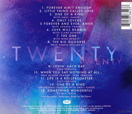Ronan Keating: Twenty Twenty [CD]