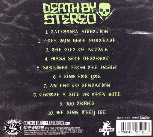 Death By Stereo: Were All Dying Just In Time (Limited) [CD]