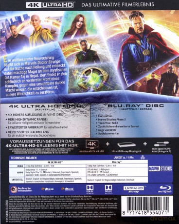 Doctor Strange [Blu-Ray 4K]+[Blu-Ray]