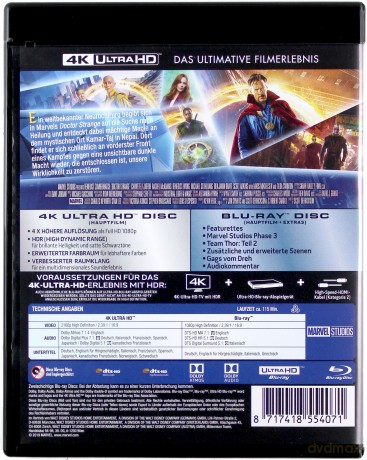 Doctor Strange [Blu-Ray 4K]+[Blu-Ray]